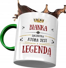 Zöld Bögre Bianka Feleség Barátnő Nyomtatott Fotóval