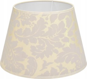 Glamour E27 lámpaernyő padlólámpához 20/30 h20 Vicari Bézs Levelek