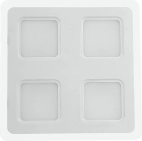 Prezent QUADRICA 27303 Beépíthető spotlámpa 1x36W/LED 2850lm IP20