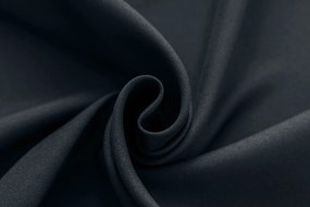 OXFORD fekete függöny 140x250 cm Felfüggesztés: Hullámos sínszalag