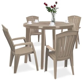 Lisorini 4+1 kerti bútor garnitúra szett