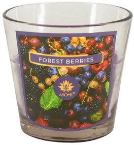 Arome Forest Berries Illatgyertya üvegben, 120 g