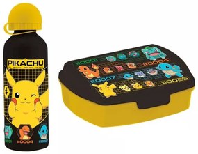 Pokémon Dark szendvicsdoboz + alumínium kulacs szett