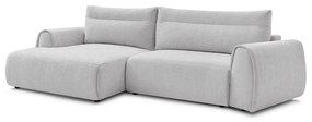 Világosszürke sarokkanapé Aden – Bobochic Paris