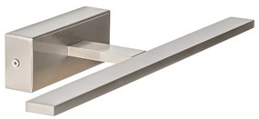 Acél fali lámpa 41,5 cm LED-del IP44 - Jerre