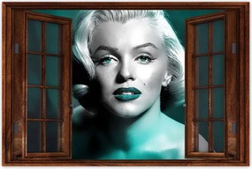 Poszterek 60x40 Marilyn Monroe boa