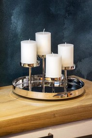 Adventi koszorú Marbella Ø 30cm - Edzard