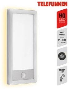 Telefunken 313904TF-LED Kültéri fali lámpa érzékelővel LED/16W/230V IP44