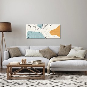 Kép - Levél illusztráció (120x50 cm)