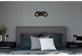 Globo 56961-2B - LED Spotlámpa RAE 2xLED/6W/230V fekete