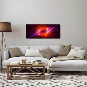 Modern tüskés absztrakció képe (120x50 cm)