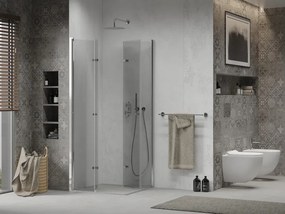 Mexen Lima DUO zuhanykabin 100x100 cm, átlátszó, króm, 856-100-100-02-00