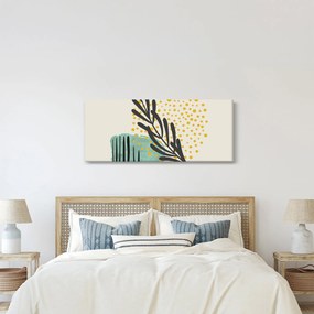 Kép - Absztrakt lapok N⁰3 (120x50 cm)