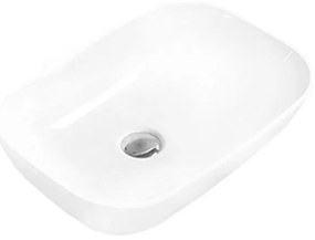 Mexen Luna felsőre szerelhető mosdókagyló 50 x 35 cm, fehér - 21635000