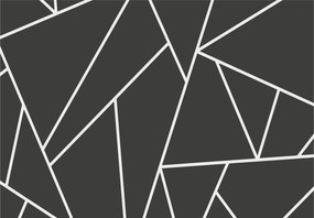 Fotótapéta Geometrikus figurák sötét háttér minimalizmus 254x184 +ragasztó