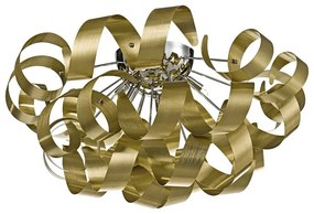 PREZENT 64362 RIBBON IV. Glamour Mennyezeti Lámpa Króm, Arany G9 IP20