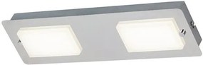 RĂĄbalux RUBEN 5723 SĂŒllyesztett mennyezeti lĂĄmpa 2x4.5W/LED 4000K 774LM IP44