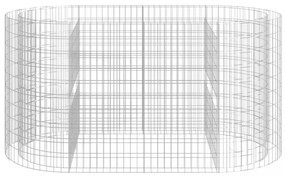 horganyzott vas gabion magaságyás 200x100x100 cm
