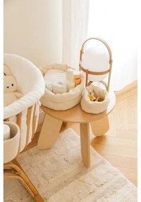 Krémszínű textil gyerek tárolódoboz szett 2 db-os ø 30x20 cm Bambie Natural – Lorena Canals