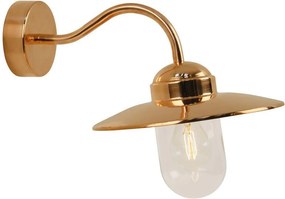 NORDLUX 22671030 LUXERAMBOURG Klasszikus Kültéri Fali Lámpa Réz E27 IP54