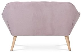 Kétszemélyes Kanapé, Rózsaszín Szövet. AK-322 PINK2