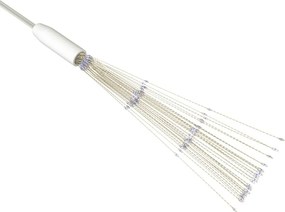vidaXL kültéri karácsonyi világoskék tűzijátéklámpa 140 LED-del 20 cm