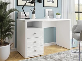 PC asztal Irys II (fehér). Akció -15%. 1108242