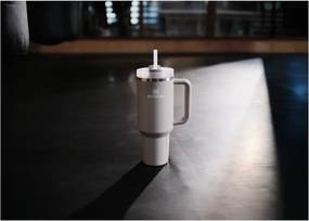 Világosszürke rozsdamentes acél termosz szívószállal 1,18 l Quencher H2.0 FlowState Tumbler Ash – Stanley