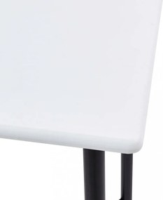 fehér MDF bárasztal 60 x 60 x 111 cm