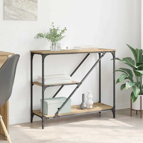 Konzolasztal Artisan tölgy 88,5 x 30 x 75 cm Faanyag