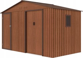 Kerti házikó Műanyag szerszámtároló 340x194cm Abiko