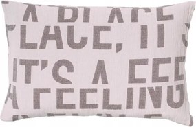 Párnahuzat Broste Copenhagen Quote 40x60cm