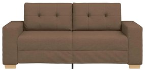 barna szövet loveseat kanapé 140 cm