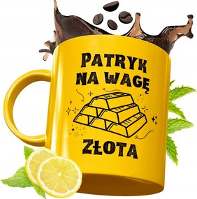 Arany Prémium Bögre Patriknak Születésnapra Ajándék Nyomtatott Nyomtatással