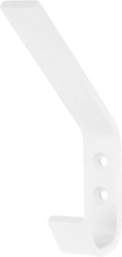 Fali ruhaakasztó Fehér Matt fürdőszobai törölközőtartó