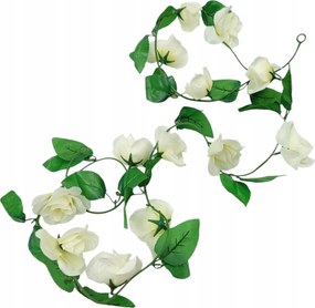 Mesterséges Rózsa Girland Nagy Kompozíció Esküvő Dekoráció Áldozás Minőség 200CM