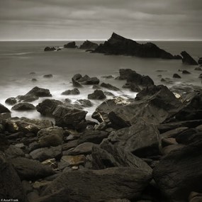 Poszter 20x20cm Sziklák a tengeren, Assaf Frank