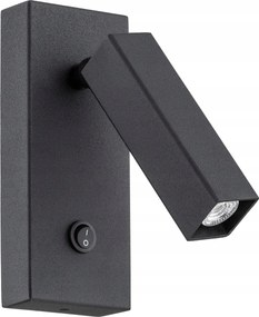 Fali lámpa fali lámpa fekete kapcsolóval Rock irodai hálószoba nappali