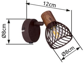 Globo ISABELLE 54817-1 spotlámpa, 1x40W E14