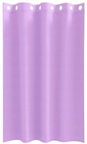 Függönyök függönyökkel 2 pcs Lila Poliészter