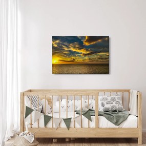 Naplemente a tengeren (90x60 cm)