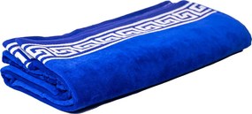 POSEIDON Strandtörölköző navy kék 165x90cm