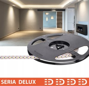 Led szalag 1 cm-enként vágható Semleges fehér 12V 100 LED/m 5m 7 év garancia