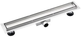 AREZZO design 2in1 800 mm-es rozsdamentes acél folyóka