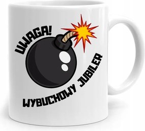 Ékszerésznek Ajándék Bögre Robbanó Ékszer nyomott mintával