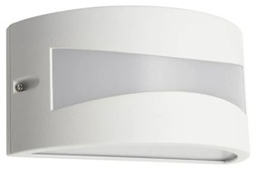 Kültéri Fali lámpa, fehér, 3000K melegfehér, beépített LED, 610 lm, Redo Smarterlight Asti 90187