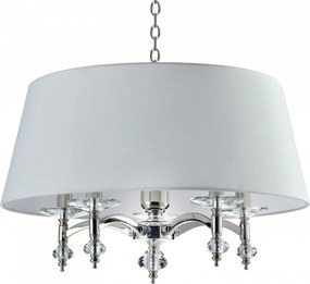 Cosmolight VERONA P05377WH NI Csillár 5x40W/E14 IP20