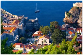 Poszterek 120x80 Kilátás a Dubrovnikra