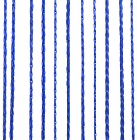 2 db kék zsinórfüggöny 140 x 250 cm
