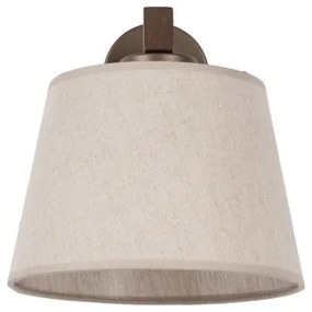 Brilagi - LATTE fali lámpa 1xE27/15W/230V fenyő/bézs